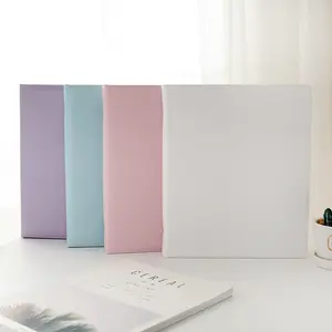 Porte-cartes en PP transparent de 3/5/6 pouces, classeur PU macaron Offres Spéciales pour photos, album en cuir