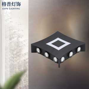 Applique murale LED extérieure 18W IP65 en forme de croix, éclairage d'ambiance 4 voies pour couloir, extérieur, jardin - Product Image 4