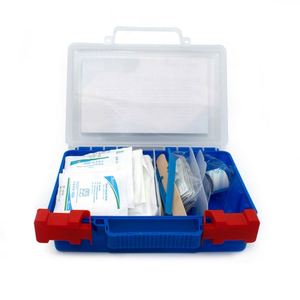 Trousse d'urgence portable légère avec accessoires, boîte de rangement en plastique pour la maison, trousse de premiers soins personnalisée - Product Image 2