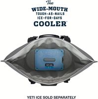 Sac isotherme souple portable avec poignées de transport et bandoulière pour le camping et les pique-niques CB132