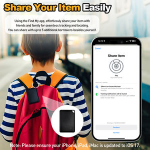 2025 Trending Electronics Mini localizador portátil en tiempo Real para Ios Find My Tag Buscador de teléfonos inteligentes Seguimiento de tarjetas inteligentes Rastreador GPS - Product Image 4