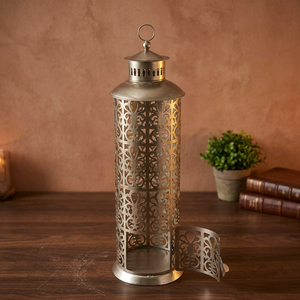 Gancho redondo superior de linterna de Metal de diseño marroquí de latón AK en artículo de tendencia con acabado antiguo para decoración de Festivales/decoración Interior de cafetería - Product Image 2