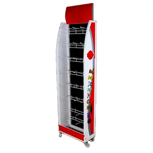PVC Logo Board Stationery Shop Display Rack Eraser Display Rack Pen Rack Stationery Store Display Stands for Pen