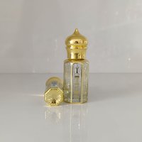 Botol Kaca Kosmetik Berkualitas Tinggi DY P066 Ukuran Kecil Warna Emas Kemasan Pompa Semprot Parfum