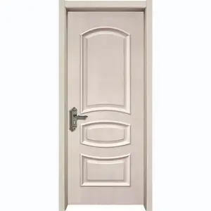 Wholesale Custom Design Good Quality Door Best Price Apartment White Interior Solid Wood Door