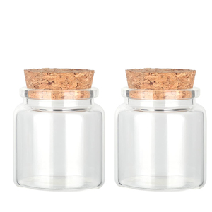 Mini pots en verre ambré vides de 100 ml et 200 ml, résistants à la chaleur, pour lampes à huile parfumées, fabrication de bougies, en gros, Noël, Saint-Valentin, Pâques - Product Image 1