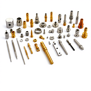 Componenti <span class=keywords><strong>CNC</strong></span> Personalizzati in Alluminio, Ottone e Acciaio Inossidabile con Lavorazione di Tornitura e Fresatura a Doppio Asse - Product Image 2