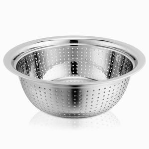 Passoire profonde DSF25 34-80cm, durable, pour la cuisine domestique, utilisable toute l'année, en acier inoxydable 201 - Product Image 1