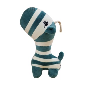 <span class=keywords><strong>2019</strong></span> nuevo diseño lindo peluche cebra juguete de peluche personalizado muestra gratis con relleno de algodón PP Material principal súper suave - Product Image 1