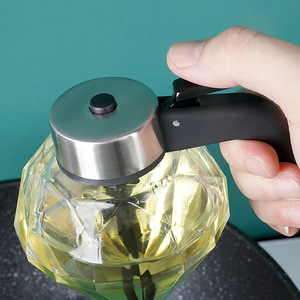 <span class=keywords><strong>Bouteille</strong></span> de distributeur de jus de sirop sûre en gros 200ml distributeur de miel en verre <span class=keywords><strong>bouteille</strong></span> de goutte d'huile transparente - Product Image 4