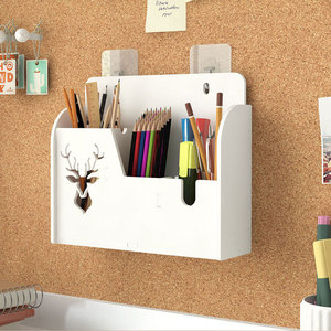 Wall Mounted Remote Control <b>Storage</b> <b>Box</b> Rectangle <b>Waterproof</b> No Drilling For TV Air Conditioner Phone Holder - Product Image 3
