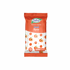 Toallitas Húmedas Ecológicas con Aroma a Fruta Fresca, Paquete de 80 Unidades, Toallitas Suaves para Bebés para la Limpieza Diaria, Paquete de 15 Hojas - Product Image 1