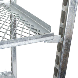 Chariot de transport extérieur <span class=keywords><strong>Zenda</strong></span> en acier inoxydable danois à quatre roues, personnalisable OEM, pour outils et fleurs - Product Image 4