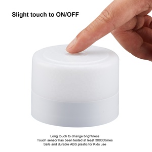 LED Battery Powered <strong>Bedside</strong> Lamp Wireless Tap Nursery Night <strong>Light</strong> Dimmable Portable Table <strong>Touch</strong> Lamp Baby Night <strong>Light</strong> - Product Image 2