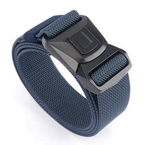 Cinturón táctico YWHCHI para hombre, hebilla de patrulla al aire libre, cinturón de Metal tejido, caza, senderismo, deportes, tela, cinturón de nailon, fábrica personalizada - Product Image 5