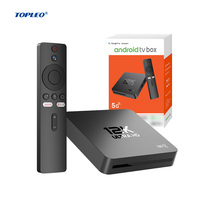 Topleo OTT Tv Box Android 14 8K HDR 4K UHD 5G WiFi Reproductor de Streaming de Cuatro Núcleos Smart 4K Android TV Box