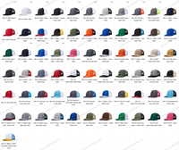 Gorras de Béisbol Personalizadas con Bordado, Gorras Trucker Richardson 112 con Cierre a Presión y Malla Trasera