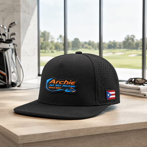 Casquette de golf en silicone à 5 panneaux avec logo personnalisé, haute qualité, faible MOQ, logo snapback, séchage rapide, respirante, durable, pour hommes - Product Image 4