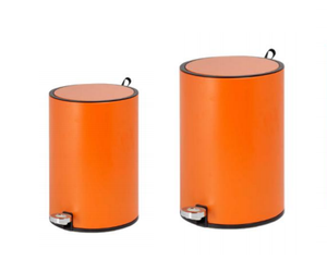 Hot bán màu sắc rực rỡ Vòng PEDAL-Operated mềm-đóng hộ gia đình Thùng rác có thể - Product Image 3