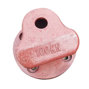 Customized Highquality Cast Iron Doule Bitt Boat Mooring Bollard