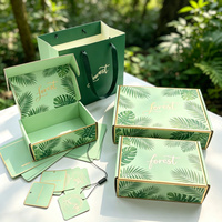 Cajas de Envío Forest Packing - Elegante Forma de Avión, Ecológicas y Personalizables para Empaque de Cosméticos