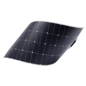 Panel solar flexible ligero y portátil de 200W panel solar de Película compuesta panel flexible solar 19,8 V duradero y no se daña fácilmente