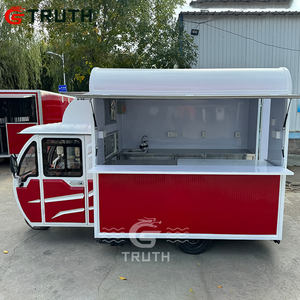 Keranjang anjing panas berbentuk listrik Ce memenuhi syarat desain seluler keranjang makanan cepat untuk penjualan truk makanan tiga - Product Image 3