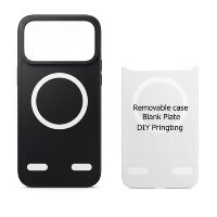 Nouveaux Produits 2026 – Coque de Téléphone Personnalisée Haïtienne Imprimée Étoile avec Plaques de Sublimation et Chargement Sans Fil Interchangeable