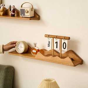 Mountain Outline Wall <b>Shelf</b> Nordic Style Solid Wood Wall <b>Rack</b> For Bedroom Living Room Display Storage - Product Image 2