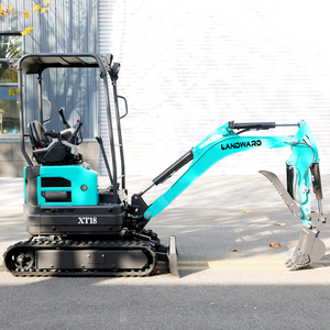 Mini-excavatrice multifonctionnelle de 1,8 tonne, excavatrice sur chenilles hydraulique, homologuée CE, 1800 kg, utilisation en extérieur, faible entretien, livraison gratuite - Product Image 3