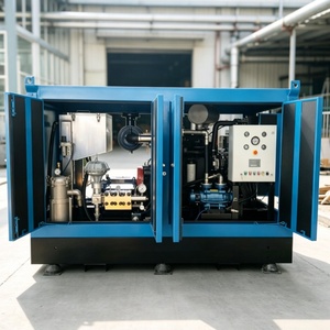 Hidrolavadora Industrial Diésel de 1500 Bares y 85 L/min, Chorro de Agua de Ultra Alta Presión para Servicio de Mantenimiento de Astilleros - Product Image 1