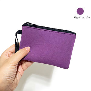 Monedero de Neopreno Personalizado con Logotipo, Mini, Portátil, para Viajes al Aire Libre, Impermeable, Resistente al Desgaste, con Cierre, para Mujer, para Guardar Monedas <span class=keywords><strong>y</strong></span> Llaves - Product Image 6