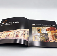 Brochure personnalisée haut de gamme, catalogue, estampage à chaud argenté, couverture rigide avec impression UV partielle, pages intérieures en papier d'art, catalogue d'entreprise, concepteur