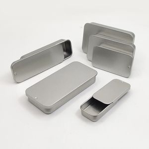 95*60*14mm Jewelry Candy <strong>Biscuit</strong> Cookie Gift Packaging <strong>Tin</strong> Container <strong>Rectangular</strong> Metal Storage Container <strong>Tin</strong> Box - Product Image 3