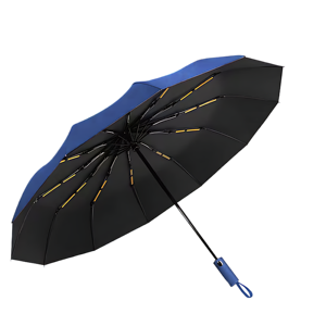 Proveedor de Paraguas, Venta Caliente, Paraguas Novedosos Baratos, Logotipo Personalizado, Paraguas Plegables de 3 Secciones para la Lluvia - Product Image 2