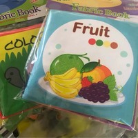 Livre Éducatif Précoce Lavable pour Bébé, Meilleure Vente, Livre en Tissu Doux pour Enfants, Impression sur Carton