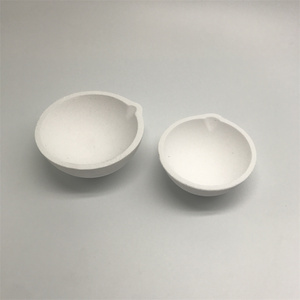 융합된 실리카 세라믹 크루시블 석영 세라믹 금 및 은 용해 접시 세라믹 그릇 - Product Image 5