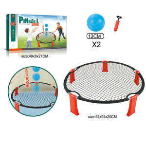 Nouveauté : Trampoline portable pour enfants, jeu de Spikeball, volley-ball, flipper, lit de rebond, jeu sportif pour l'intérieur et l'extérieur - Product Image 2
