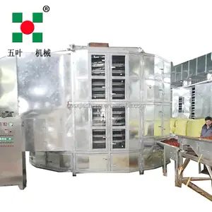 Secador de remolino de alta capacidad Equipo deshidratador de frutas de setas para la industria alimentaria