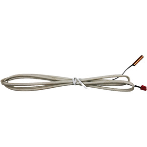 เซ็นเซอร์วัดอุณหภูมิท่อแบบเดิม 10K รุ่น L1400 ทองเหลืองทรงกลม หัวเกี่ยวสีแดง อะไหล่ HVAC - Product Image 1