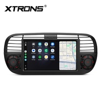 XTRON 7 pouces Octa Core 64 Go Écran IPS EQ DSP Interface utilisateur multiple Navigation Android Autoradio pour Fiat 500