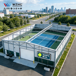 Estructura Metálica Tipo I-Beam para Pabellón Deportivo de Tenis, Grado Industrial, Resistente al Fuego y a Altas Condiciones de Viento, con Precio de Fábrica - Product Image 1