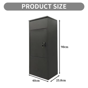 Buzón de Paquetería JH-Mech, Fácil de Usar, con Cerradura Integrada, Resistente a la Oxidación, Personalizable, Metálico, Grande, con Cerradura Inteligente / Buzón de Entrega de Paquetes - Product Image 2