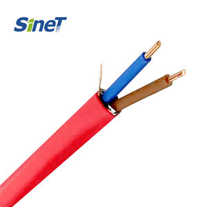 <span class=keywords><strong>SINET</strong></span> Precio más barato 2 Core 4 Core 1,5mm 2,5mm 2*1.5mm2 Cable de alarma contra incendios para sistema de alarma contra incendios - Product Image 1