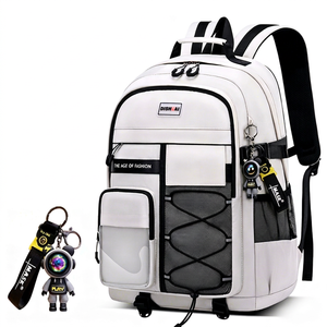 <b>Large</b>‑Capacity Waterproof <b>School</b> Bag, Lightweight Travel <b>Backpack</b>, Unisex, Custom Logo Wholesale, MOQ 50 - Product Image 1