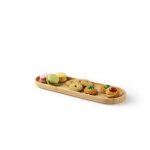 Vassoio di Servizio in Bambù Excelsa 40x18 Cm Naturale Eco Living - Product Image 2