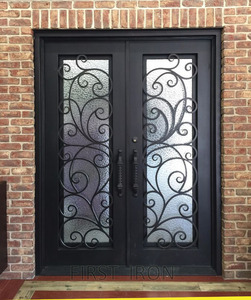 <span class=keywords><strong>Porte</strong></span> <span class=keywords><strong>d</strong></span>'entrée <span class=keywords><strong>d</strong></span>'entrée principale en fer forgé, accessoire de sécurité pour nouveaux clients oreans - Product Image 6