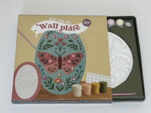 DIY White <strong>Plaster</strong> Figurines Painting Kit with Non-Toxic Paints &amp; Brushes, Arts and Crafts Gift Box <strong>Set</strong> for Kids and Adults - Product Image 3