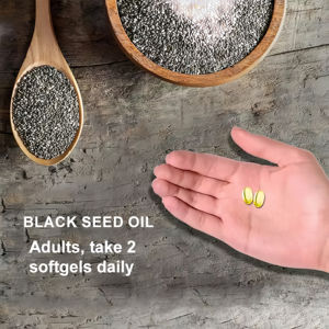 أولي OEM البذور السوداء العشبية مكمل غذائي لصحة القلب والأوعية الدموية المستخرجة من بذور الكمون الأسود سوفتجل من بذور الكمون الأسود - Product Image 3