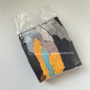 Paños de limpieza de algodón de colores a granel de gran venta, trapos industriales, paños de algodón para limpieza - Product Image 1